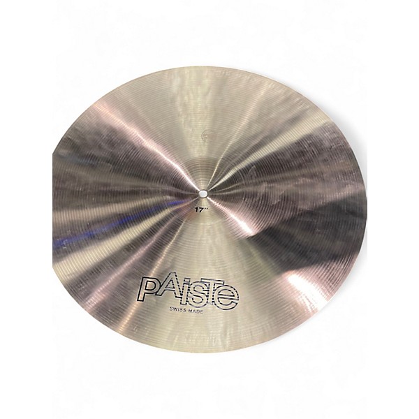 Used Paiste 17in Formula 602 Medium Crash Cymbal