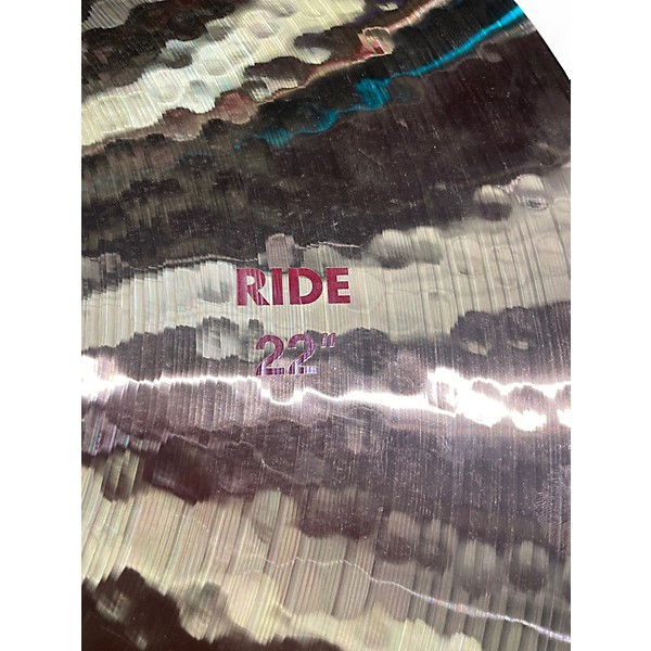 Used Paiste 22in 2002 Ride Cymbal