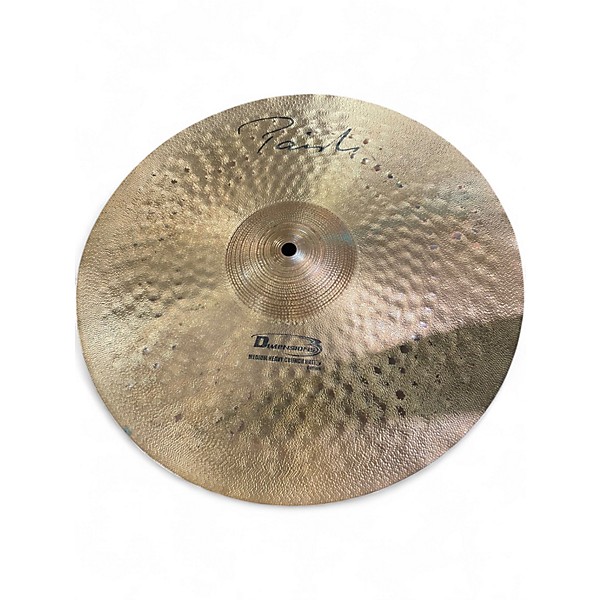 Used Paiste 15in Dimensions Medium Heavy Crunch Hat Bottom Cymbal