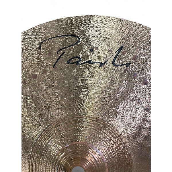 Used Paiste 15in Dimensions Medium Heavy Crunch Hat Bottom Cymbal