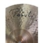 Used Paiste 15in Dimensions Medium Heavy Crunch Hat Bottom Cymbal