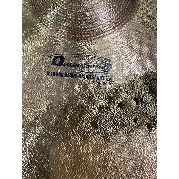 Used Paiste 15in Dimensions Medium Heavy Crunch Hat Bottom Cymbal