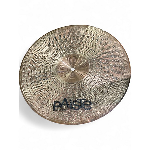 Used Paiste 15in Dimensions Medium Heavy Crunch Hat Bottom Cymbal