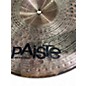 Used Paiste 15in Dimensions Medium Heavy Crunch Hat Bottom Cymbal