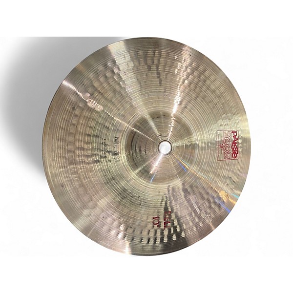 Used Paiste 10in 2002 Bell Cymbal