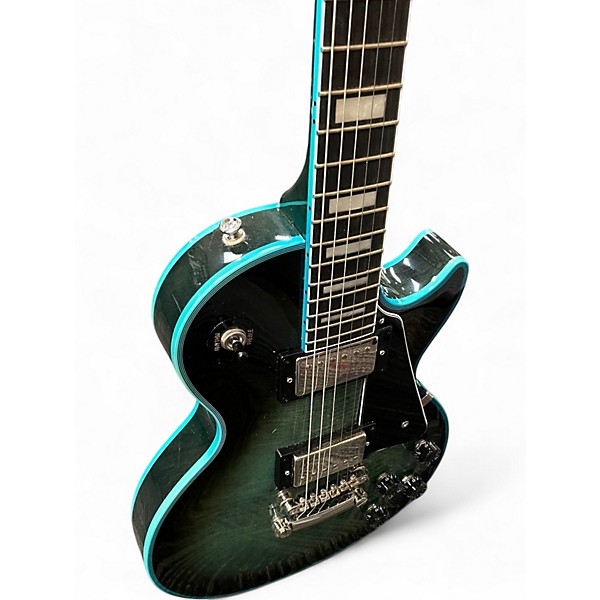 Used Epiphone Les Paul Custom Widow Indigo Burst Solid Body Electric Guitar