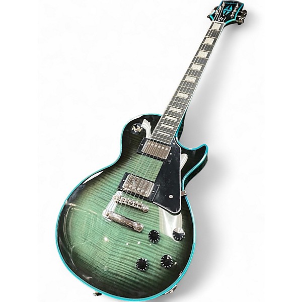 Used Epiphone Les Paul Custom Widow Indigo Burst Solid Body Electric Guitar