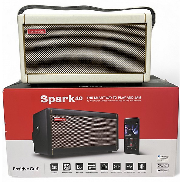 Used 2023 Positive Grid Spark 40 Battery Powered Amp