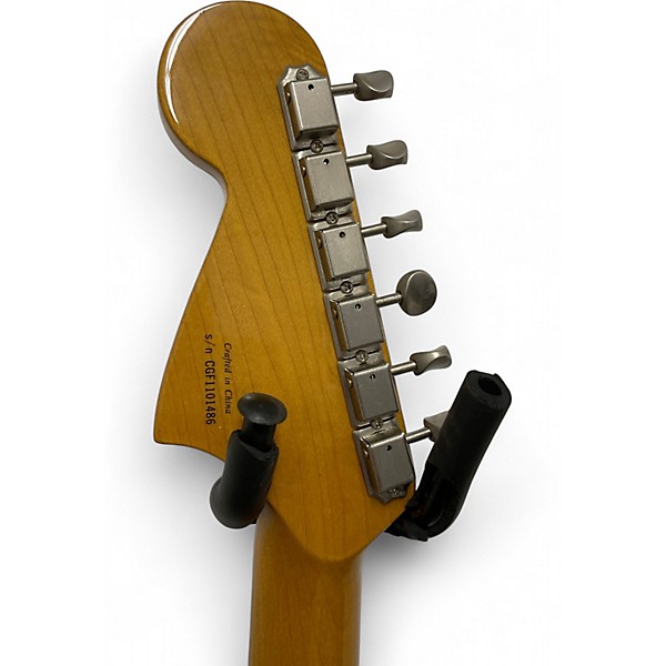 Used 2023 Fender Jaguar Mahogany Solid Body Electric Guitar