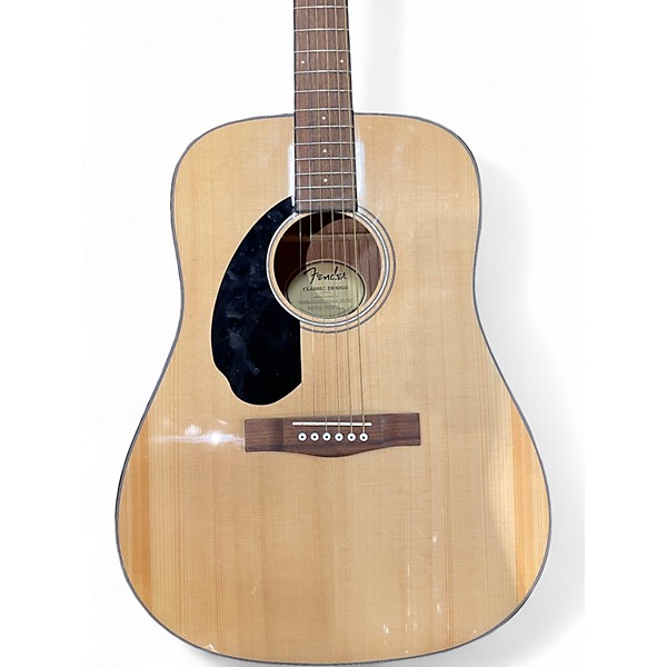 Used Fender CD-60S Natural Acoustic Guitar