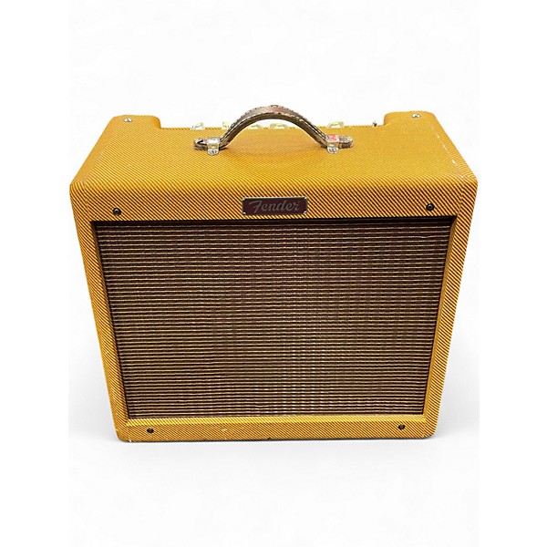 Used Fender Blues Junior Tweed Relic Tube Guitar Combo Amp