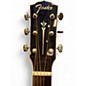 Used Fender Paramount PO220E Natural Acoustic Electric Guitar