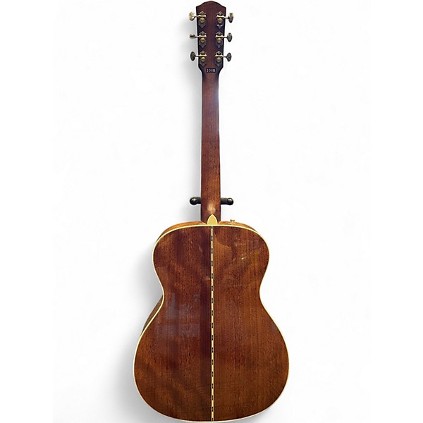 Used Fender Paramount PO220E Natural Acoustic Electric Guitar