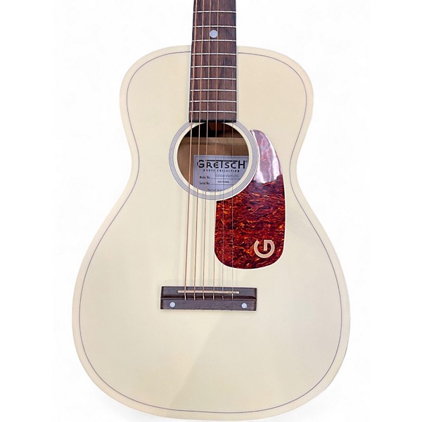 Used Gretsch Guitars G9500 Jim Dandy Vintage White Acoustic Guitar