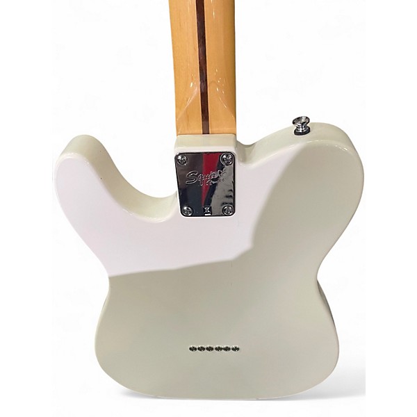 Used Squier vintage modified nashville telecaster Alpine White Solid Body Electric Guitar