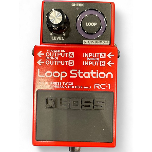 Used BOSS RC1 Loop Station Pedal