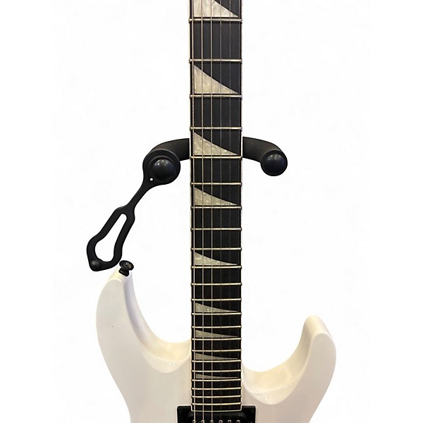Used 2024 Jackson JS22R Dinky Alpine White Solid Body Electric Guitar