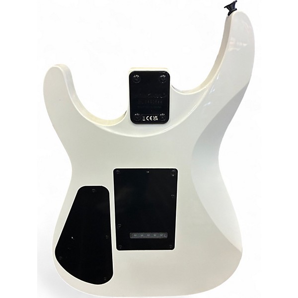 Used 2024 Jackson JS22R Dinky Alpine White Solid Body Electric Guitar