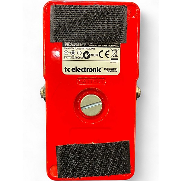 Used TC Electronic Sub N Up Octaver Effect Pedal