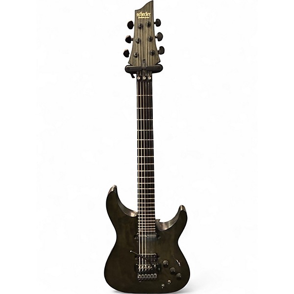 Used Schecter Schecter Apocalypse FRS BLACK Solid Body Electric Guitar