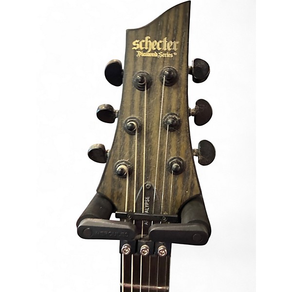 Used Schecter Schecter Apocalypse FRS BLACK Solid Body Electric Guitar