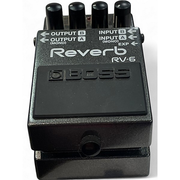 Used BOSS RV6 Digital Reverb Effect Pedal