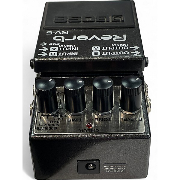 Used BOSS RV6 Digital Reverb Effect Pedal