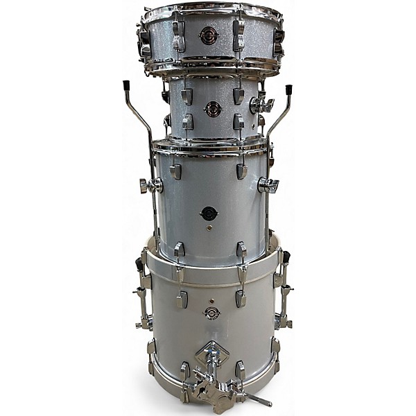 Used Ludwig 4 Piece Breakbeats By Questlove FROSTED SPARKLE Drum Kit