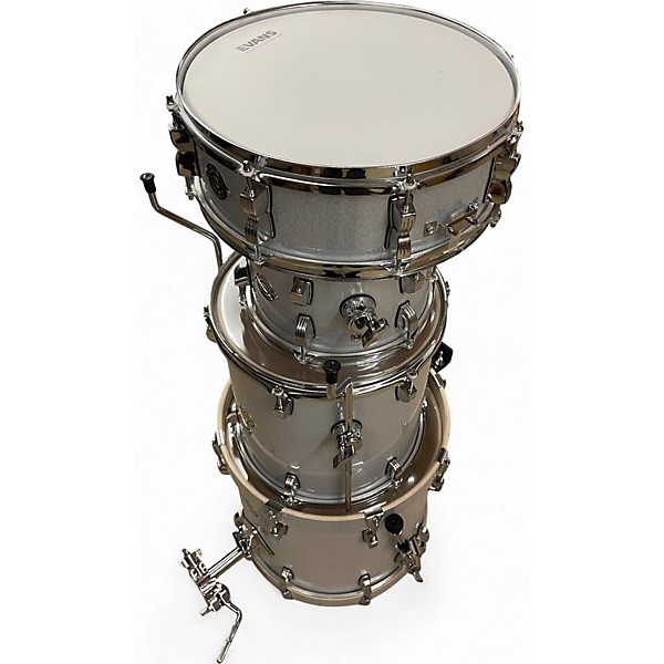 Used Ludwig 4 Piece Breakbeats By Questlove FROSTED SPARKLE Drum Kit