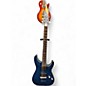 Used 2020 Schecter Guitar Research C1 Platinum BLUE Solid Body Electric Guitar thumbnail
