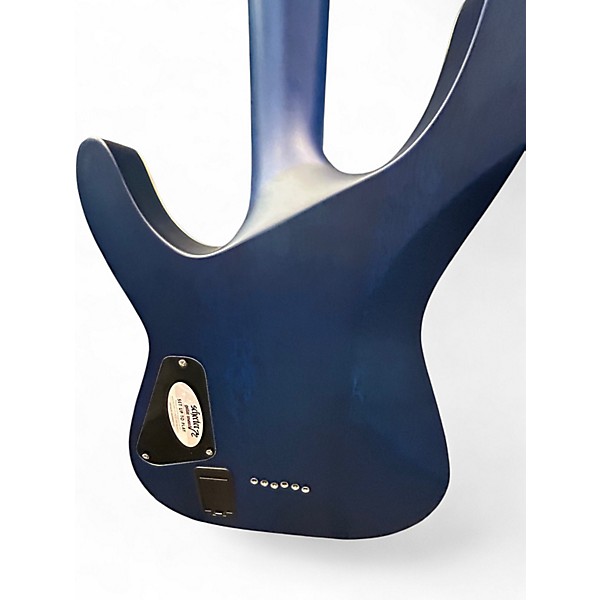 Used 2020 Schecter Guitar Research C1 Platinum BLUE Solid Body Electric Guitar