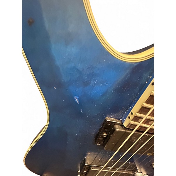Used 2020 Schecter Guitar Research C1 Platinum BLUE Solid Body Electric Guitar