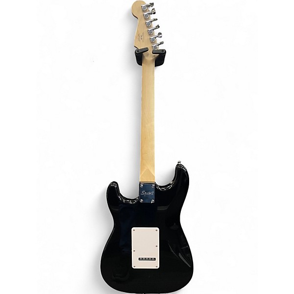 Used Squier SONIC STRATOCASTER BLACK Solid Body Electric Guitar