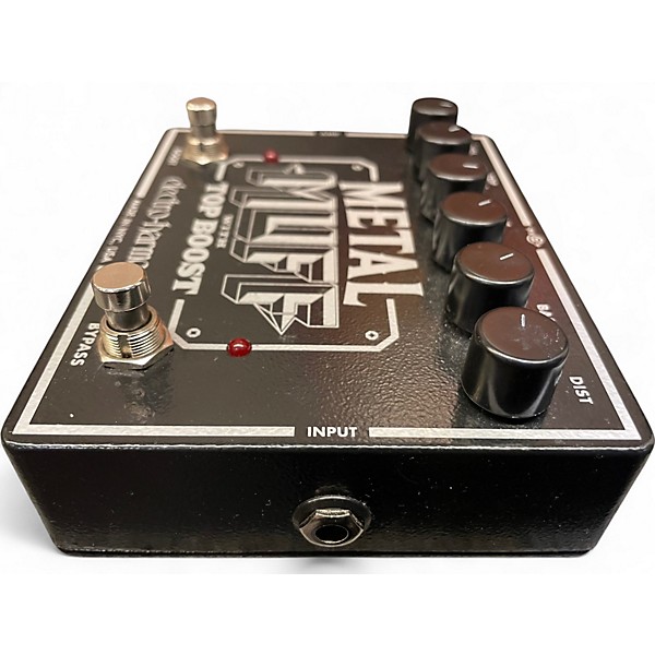 Used Electro-Harmonix Metal Muff Distortion With Top Boost Effect Pedal