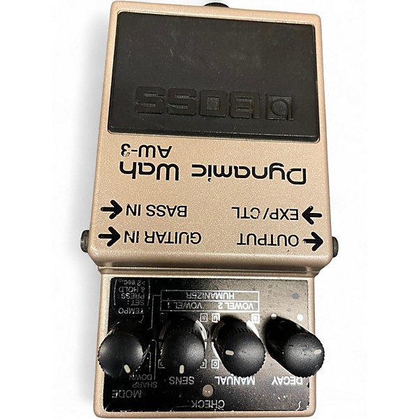 Used BOSS AW3 Dynamic Wah Effect Pedal