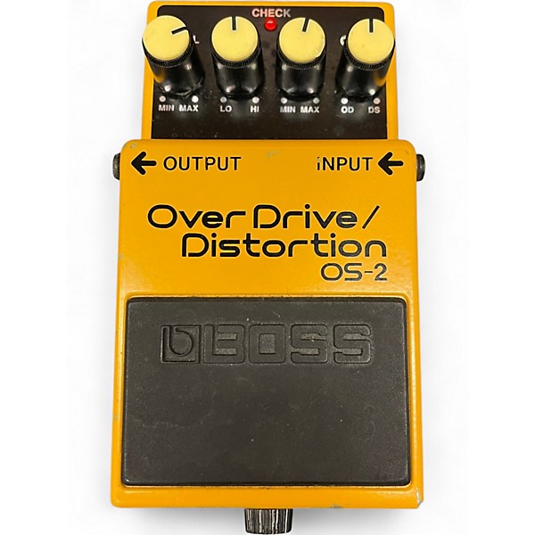 Used BOSS OS2 Overdrive Distortion Effect Pedal