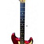 Used Fender American Stratocaster Chrome Red Solid Body Electric Guitar
