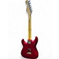 Used Fender American Stratocaster Chrome Red Solid Body Electric Guitar