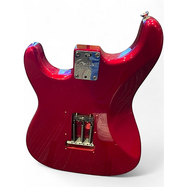 Used Fender American Stratocaster Chrome Red Solid Body Electric Guitar