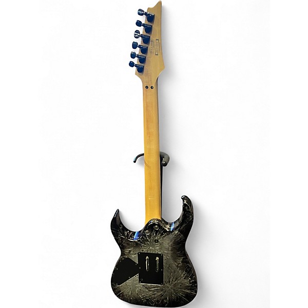 Used Ibanez RGR420EX Artic Frost Solid Body Electric Guitar
