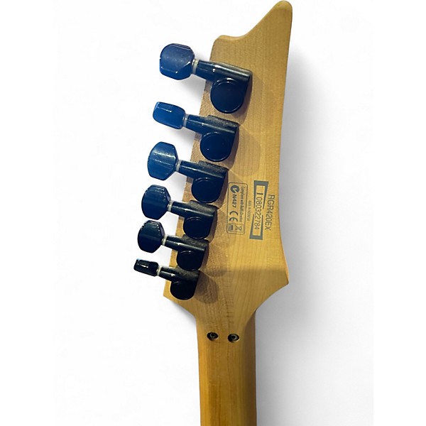 Used Ibanez RGR420EX Artic Frost Solid Body Electric Guitar