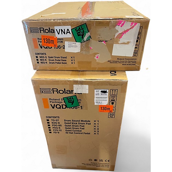 Used Roland VQD106 Electric Drum Set