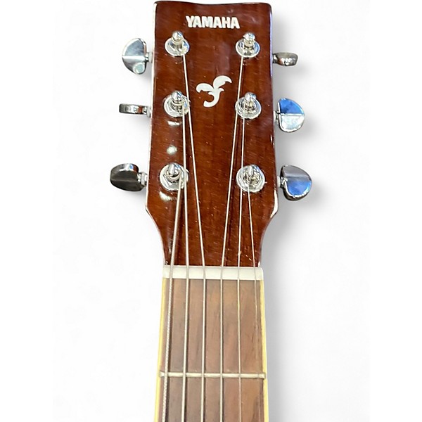 Used Yamaha FGTA Antique Natural Acoustic Electric Guitar