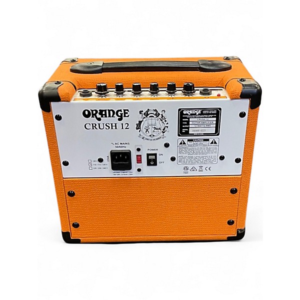 Used Orange Amplifiers Crush 12 Guitar Combo Amp