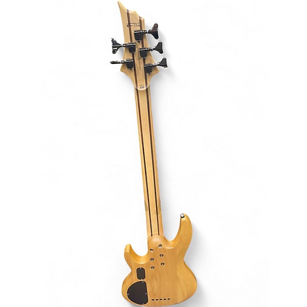 Used ESP LTD B205SM 5 String Spalted Maple Electric Bass Guitar