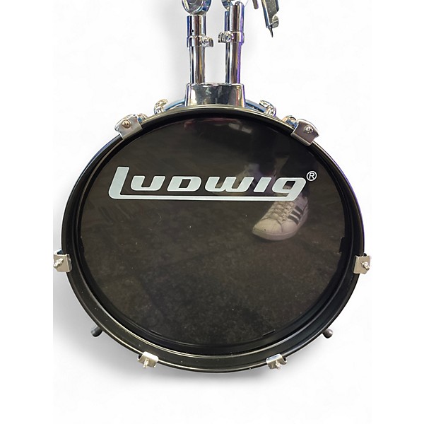 Used Ludwig 5 Piece Accent CS Blue Drum Kit