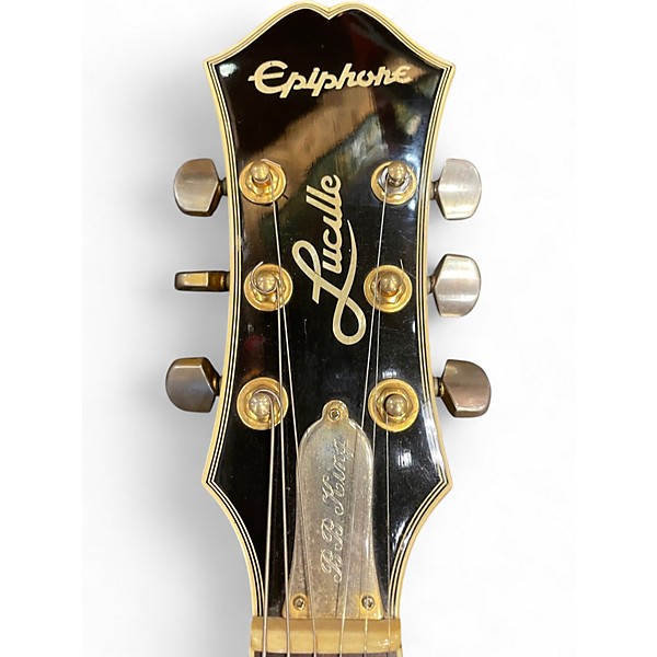 Used Epiphone B.B. King Lucille Black Hollow Body Electric Guitar
