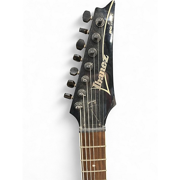 Used Ibanez RG7321 7 String Black Solid Body Electric Guitar