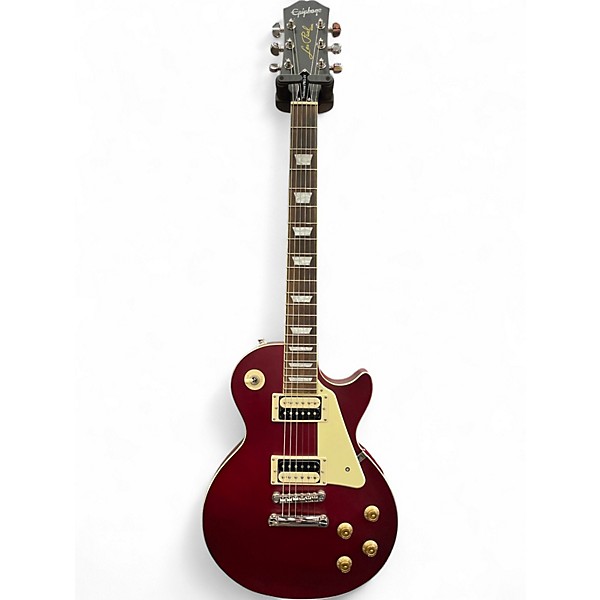 Used Epiphone Les Paul Traditional Pro IV Candy Apple Red Solid Body Electric Guitar