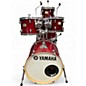 Used Yamaha 5 Piece Stage Custom Candy Apple Red Drum Kit thumbnail
